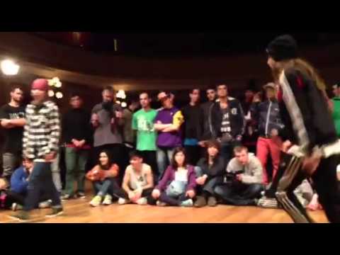 Undercyphers 2012 bgirl 1 vs1 Alexandrina vs Manuela Sophie
