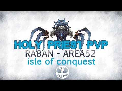 WoW 8.1 PvP Battlegrounds #20 - Holy Priest POV: EPIC Isle of Conquest!