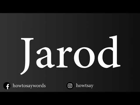 How To Pronounce Jarod