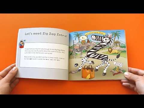 Letterland Story Corner - Zig Zag Zebra and the buzz