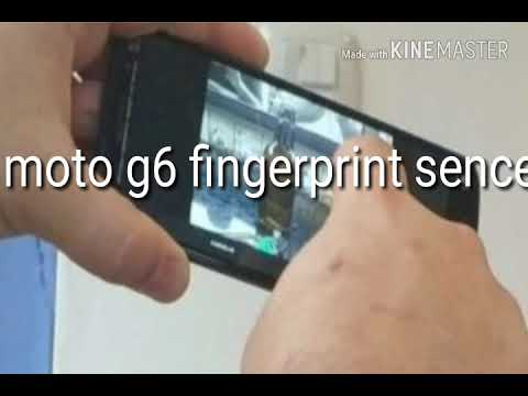 Moto g6 fingerprint sensor how to done itt