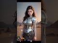 4K AI SEXY GIRL Pretty In Armor Highlight 女性 Ai Aiart Lookbook Beauty Girl