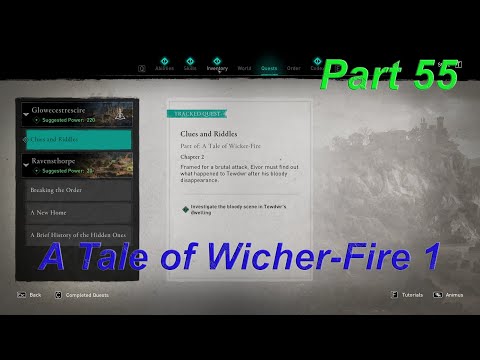 Assassin's Creed Valhalla Walkthrough Part 55 |Glowecestrescire Story Arc 1| Full Game | RTX 3080 4k