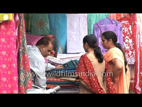 Mercado de Katra Jaimal Singh em Amritsar, Punjab