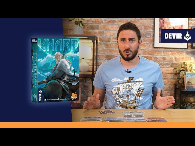 Vídeo relacionado con Devir - Knarr Juego de Mesa de Vikingos, Estrategia y Exploración, Gestión de Mano y Set Collection para 2-4 Jugadores, Partidas de 30 Minutos, Juego Familiar y Competitivo - Versión Española