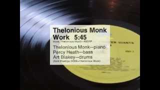 WORK - Thelonious Monk
