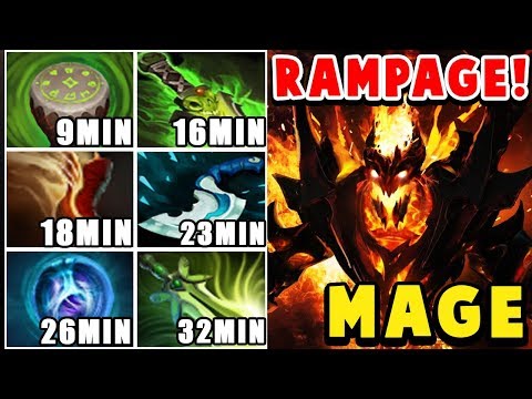 WTF 15 min Rampage! Insane game by MagE - Dota 2