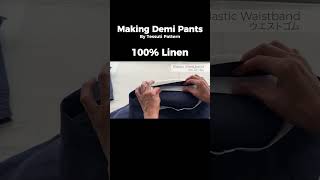 Linen Demi Pants | Start to Finish Sewing ✂️