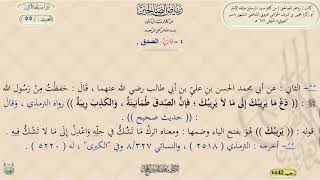 شرح رياض الصالحين ، الحديث 55 ، باب الصدق || د. ماهر ياسين الفحل image