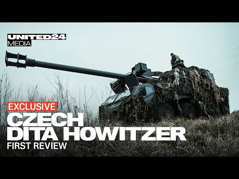 Czech DITA 155mm Howitzer on the Frontline. First Exclusive Review. Azov Brigade, Toretsk Direction