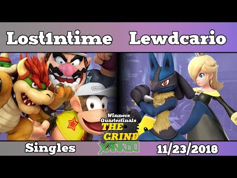 The Grind 53 Lost1ntime (Diddy, Bowser, Wario) vs Lewdcario (Lucario, Rosa) Winners Quarterfinals