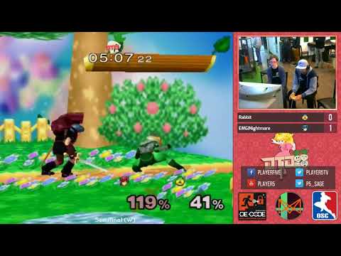 DTDIV - Rabbit (Sheik) vs Nightmare (Marth)