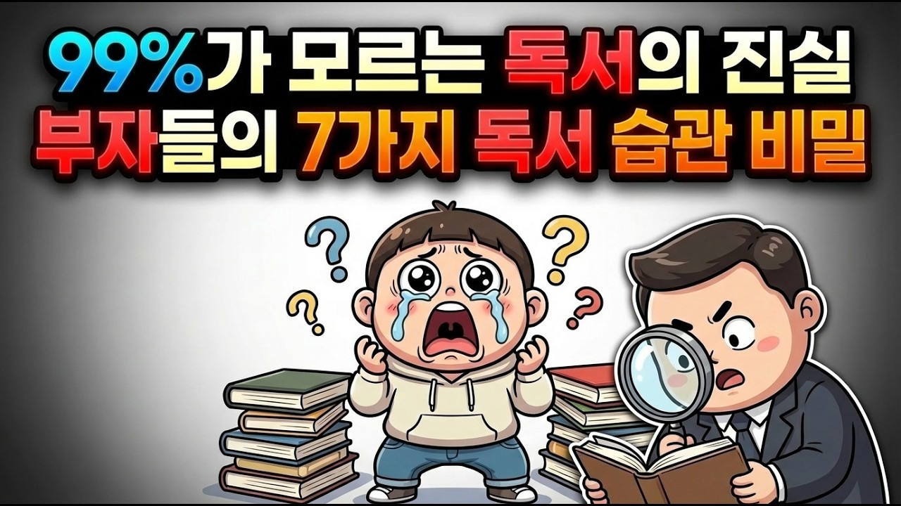 99%가 모르는 독서의 진실 | 부자들의 7가지 독서 습관 비밀