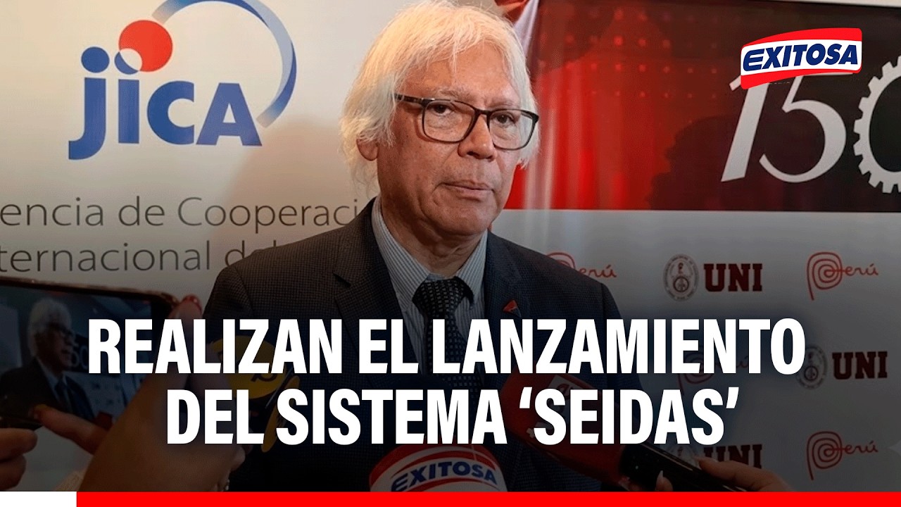 🔴🔵 UNI presenta sistema ‘Seidas’ que permitirá estimar en minutos daños por sismos