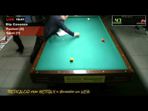 PAOLONI vs SGROI - 4^PROVA BTP 2016 COSENZA