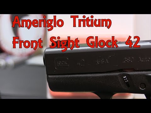 Ameriglo Tritium Standard Front Sight Glock 42