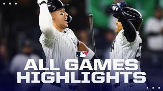Highlights from ALL games on 4/24! (Aaron Judge goes deep, Dodgers spray 20 hits and more!)