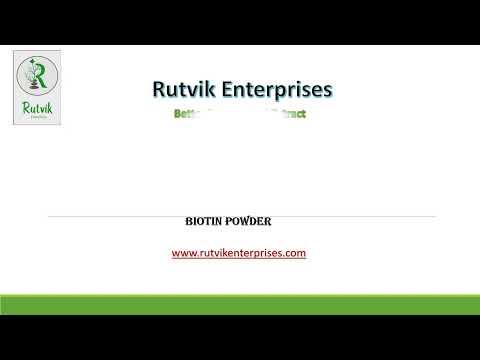 Biotin powder, polybag, custumised