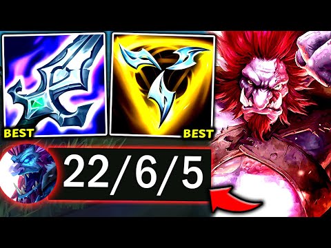 TRUNDLE TOP IS 100% UNFAIR AND THIS VIDEO PROVES IT (1V5 BEAST) - 2025 Trundle TOP Gameplay Guide