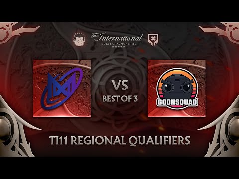 Full Game: Nigma Galaxy vs Goonsquad Game 3 (BO3) | The International 2022 WEU Regional Qualifiers