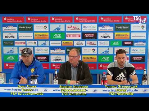 PK 29. ST TSG Neustrelitz vs. FSV 63 Luckenwalde