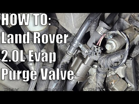 Land Rover 2.0L Evap Purge Regulator Valve Replacement. Fix evap leaks fast and easy.