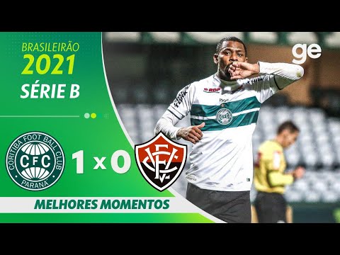 Gols e lances de Coritiba x Vitória