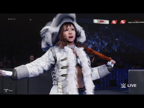 WWE 2K19 - Lana VS Kairi Sane