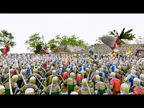16800 Footmans VS 132500 Soul Tyrant . Ultimate Epic Battle Simulator UEBS 2