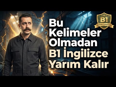 Bu Kelimeler Olmadan B1 İngilizce Yarım Kalır #Part81
