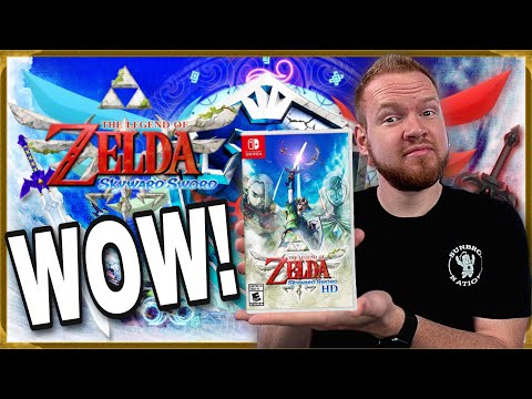 Skyward Sword HD: IT'S HERE! First Impressions...