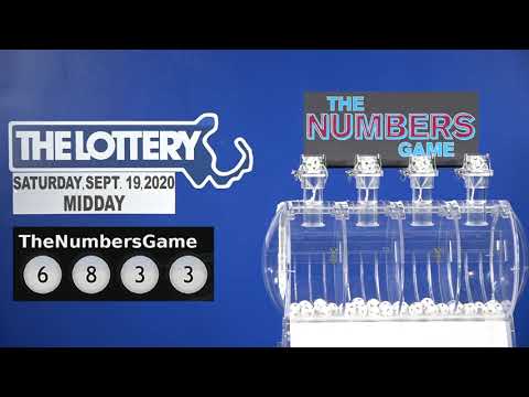 Midday Numbers Game Drawing: Saturday, September 19, 2020