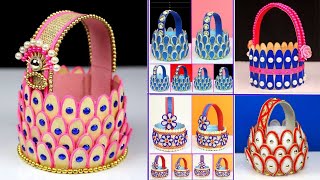 DIY Basket Making at Home with Ice Cream Sticks | Best Out of Waste Craft Idea | Craft for Beginners