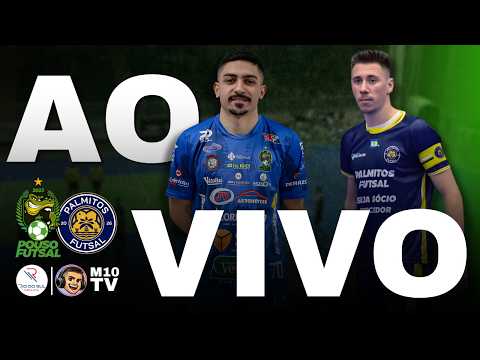 🟢 AO VIVO | POUSO FUTSAL X PALMITOS | 1ª RODADA | COPA SANTA CATARINA 2026