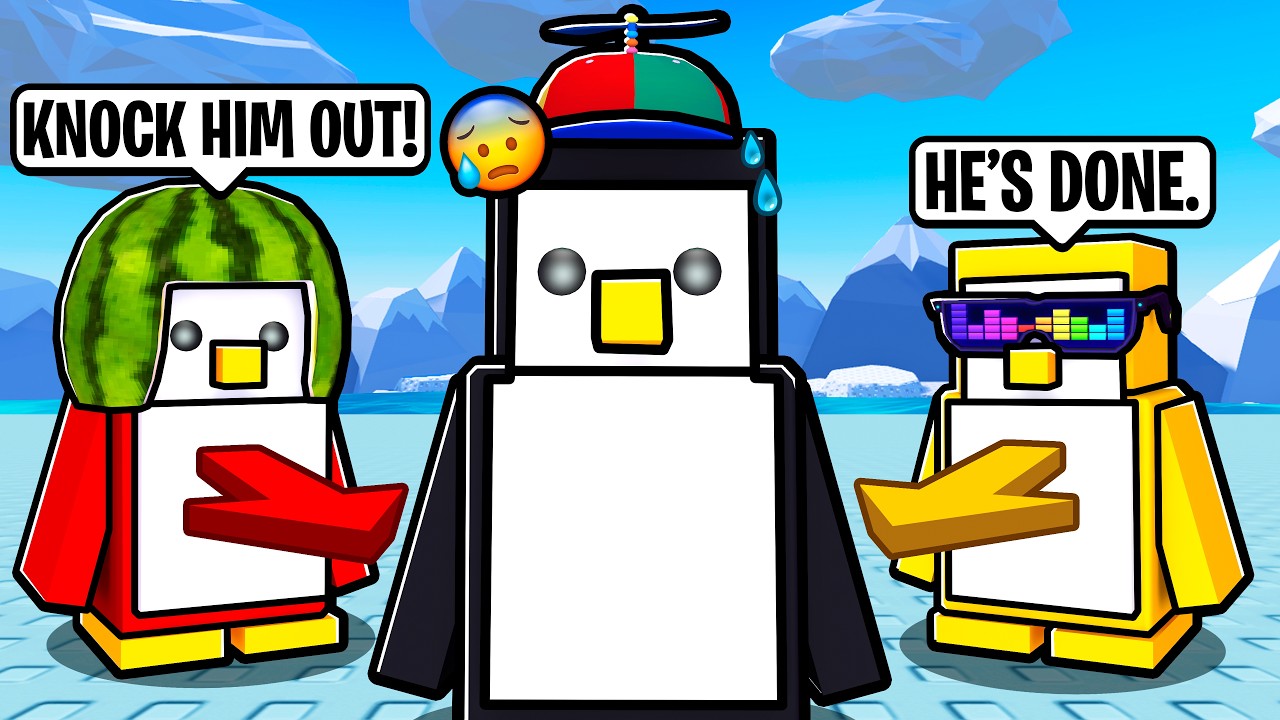 Knockout! 🐧Funny Moments