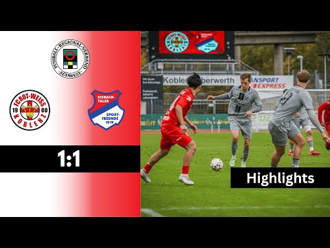 Highlights | Rot-Weiß Koblenz vs. Spfr. Eisbachtal 1:1 | 14. Spieltag Oberliga RLP/Saar