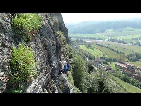 Klettersteig: Ausgerutscht und ins Seil gefallen