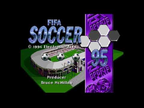 Playing FIFA Soccer 95 (Sega Genesis) - M. City vs Everton