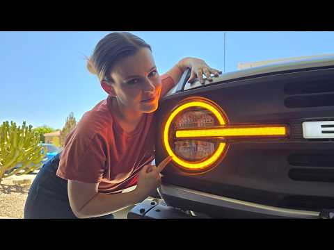 Ford Bronco Transformed with Sunpie LED Raptor Style Headlights