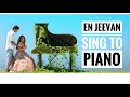 En Jeevan | Theri | Sing to Piano  | Karaoke with Lyrics | G.V Prakash Kumar| Athul Bineesh
