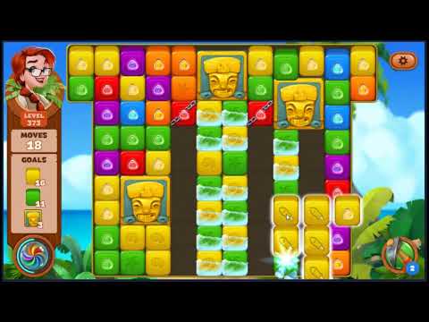 Lost Island Blast Adventure Level 373 - NO BOOSTERS 🏝️ | SKILLGAMING ✔️