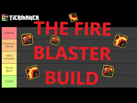 Enhance Build Tier List: The FIRE BLASTER Build!!