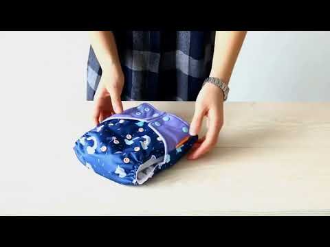Reusable Cloth Diaper Pack Use Guide and Leak Proof Test - ChildAngle Cloth Diaper Pack