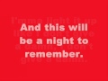 Midnight Red- A Night To Remember Lyrics ...