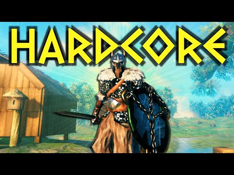 I Survived 250 Days In HARDCORE Valheim