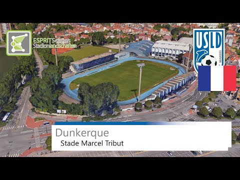 Stade Marcel Tribut | USL Dunkerque | Google Earth | 2018