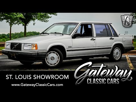 1991 Volvo 740 Turbo Sedan Gateway Classic Cars St. Louis  #9042