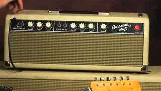 Video thumbnail for Amp Review   FENDER BASSMAN head and cabinet piggy back by mohamed metwaly