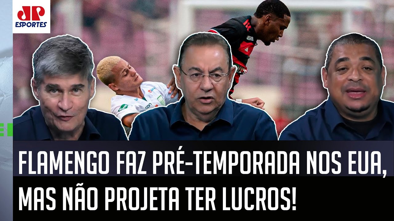 "Essa estratégia é bem questionável..."Vampeta questiona FLAMENGO por fazer pré-temporada nos EUA!
