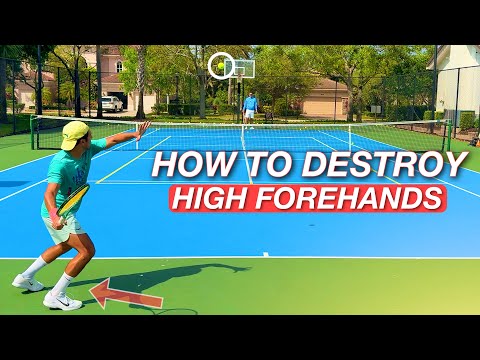 How to Crush High Forehands